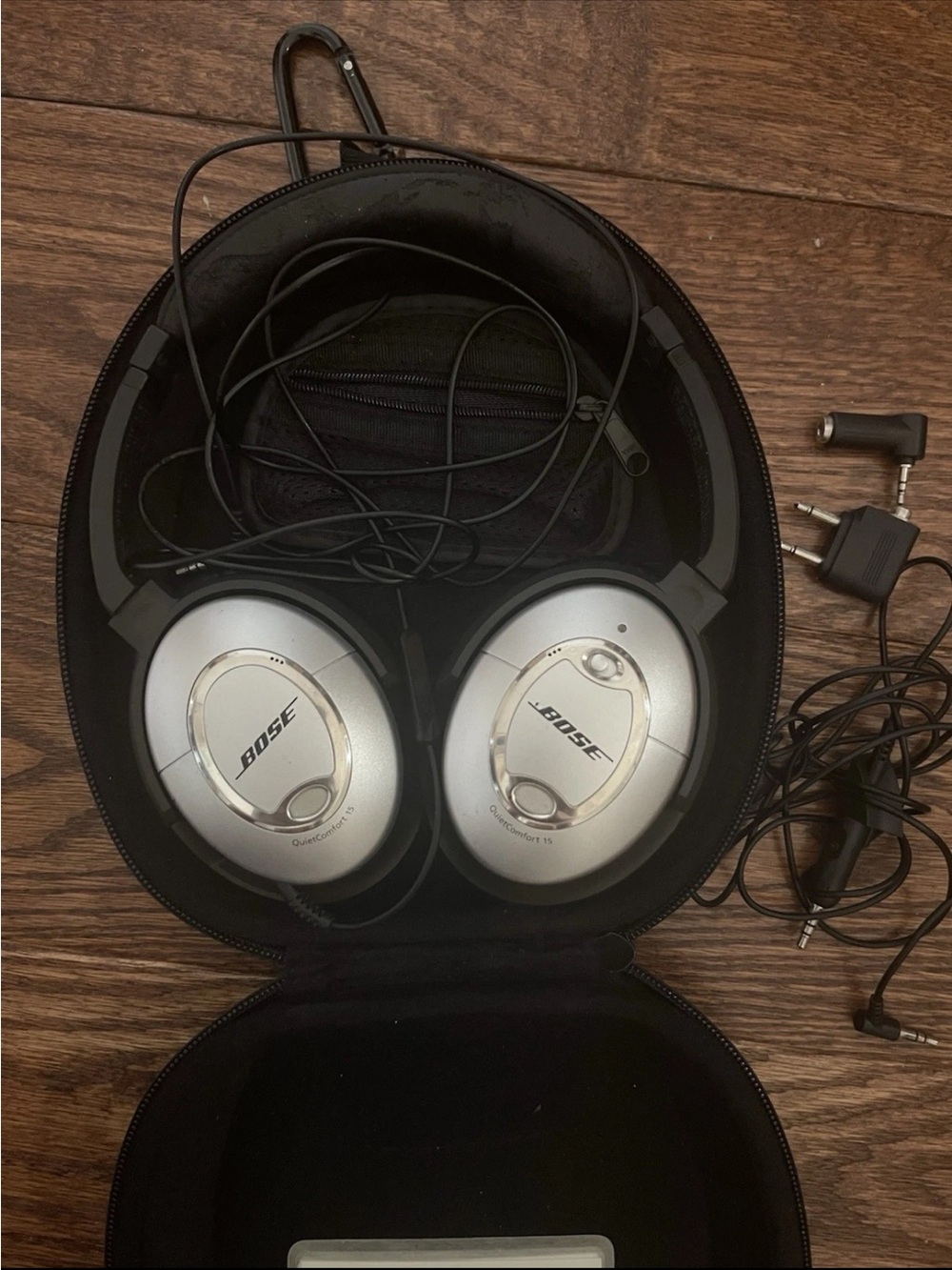 Bose QuietComfort 15 On The Ear Wired Acoustic Noise Cancelling Headphones